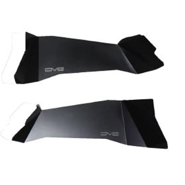 Dv8 Offroad JEEP JK INNER FENDER REAR BLACK 07-18 WRANGLER JK ALUMINUM INFEND-01RB - main